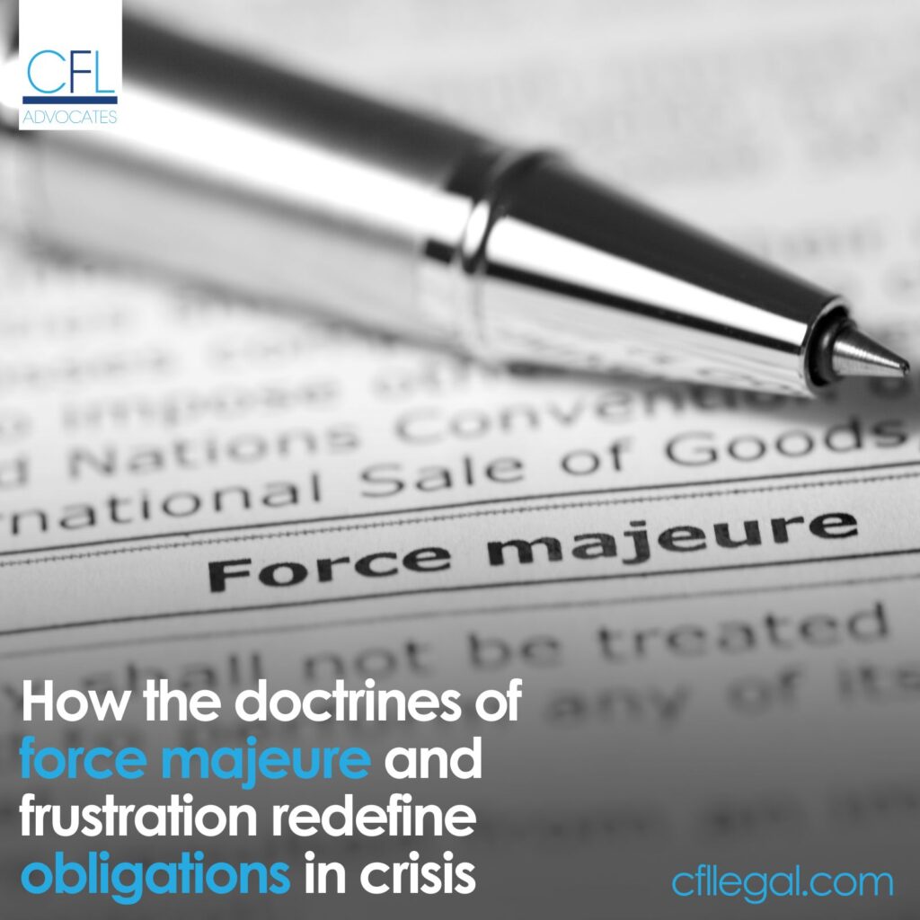 doctrines of force majeure