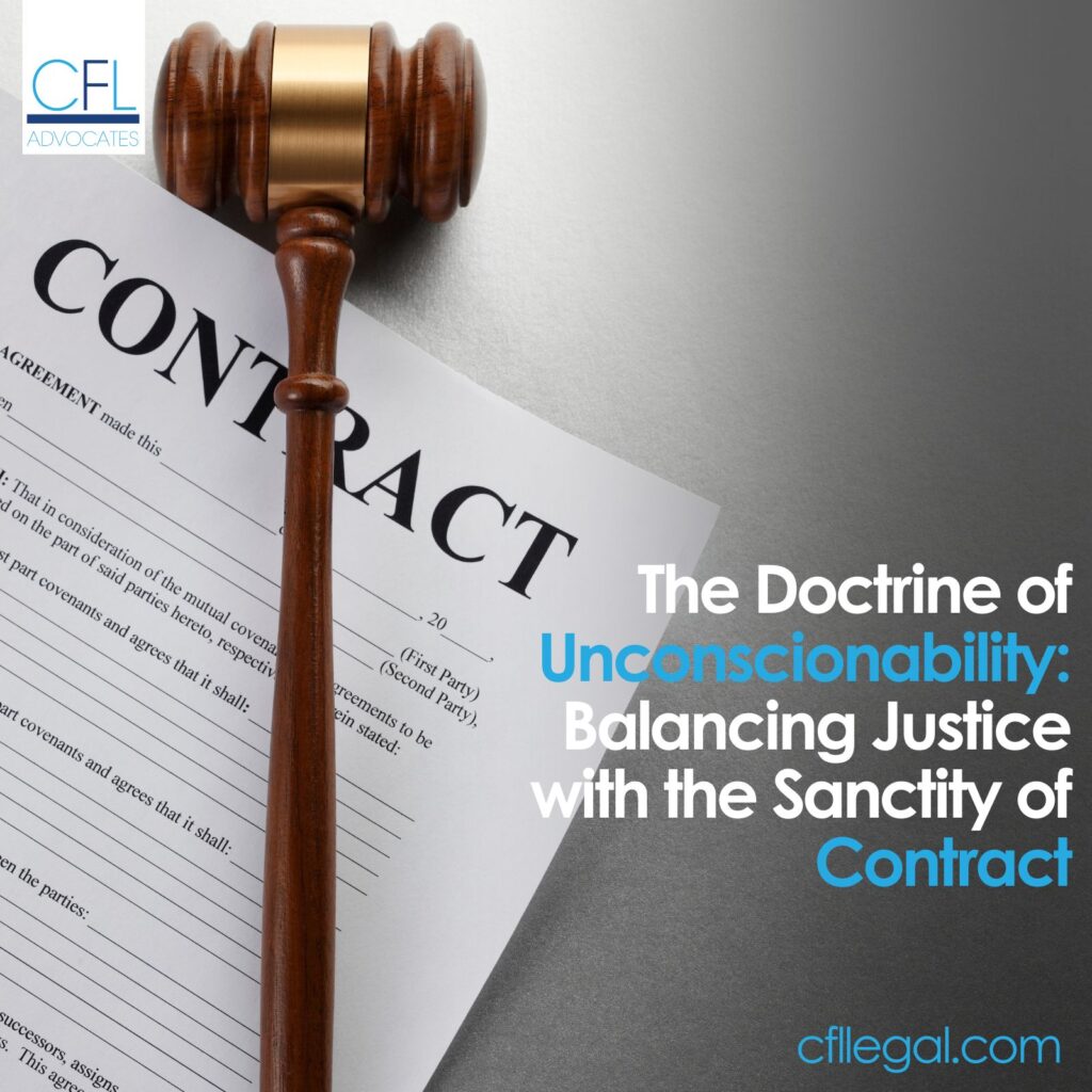 doctrine of unconscionability